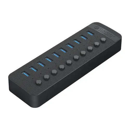 Orico CT2U3-10AB 10 Port USB 3.0 Hub With Individual Switch